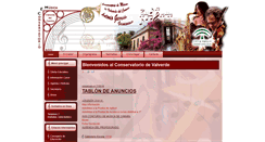 Desktop Screenshot of conservatoriovalverde.com
